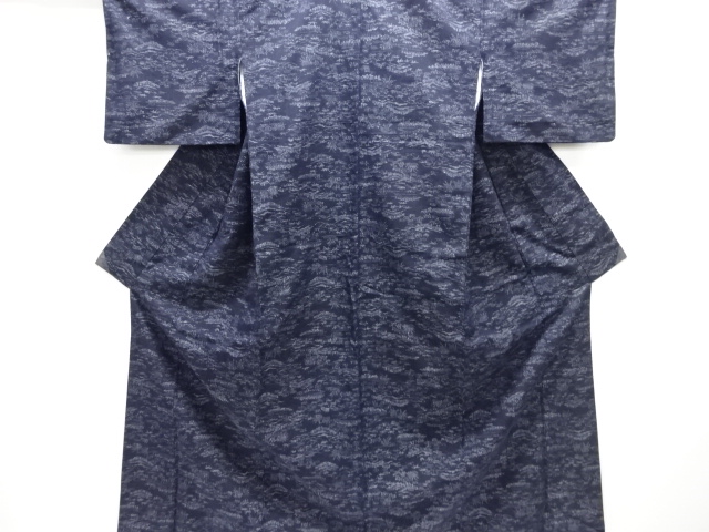 JAPANESE KIMONO / MAWATA OJIYA TSUMUGI / WOVEN BAMBOO GRASS